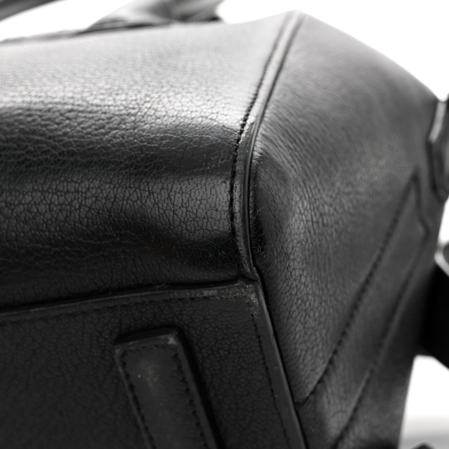 Sugar Goatskin Mini Antigona Black