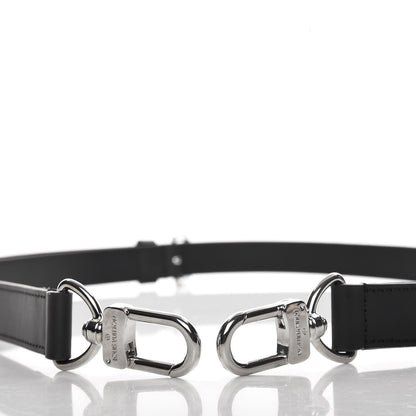 Louis Vuitton Calfskin Adjustable Keepall Bandouliere Shoulder Strap Black 3 of 3