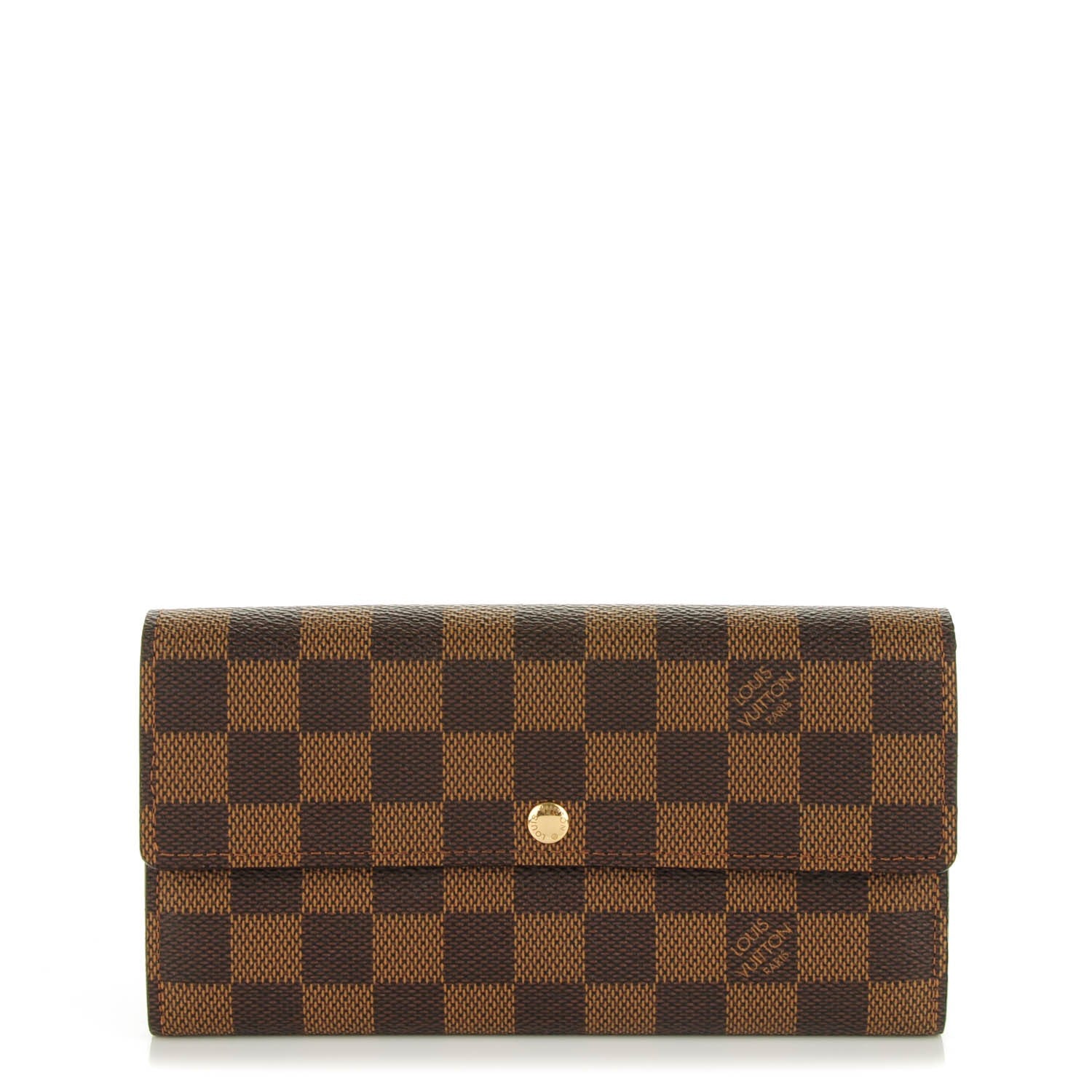 Louis Vuitton Damier Ebene Sarah Wallet 1 of 7