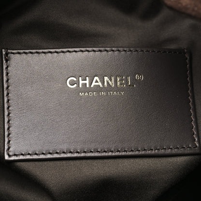 Chanel Suede Quilted Small Chanel 25 Handbag Dark Brown 6 of 11