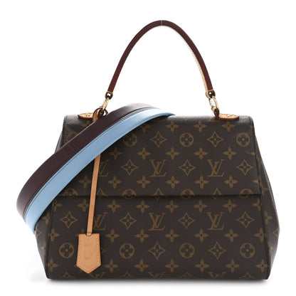 Louis Vuitton Monogram Cluny MM Blue Glacial 1 of 15
