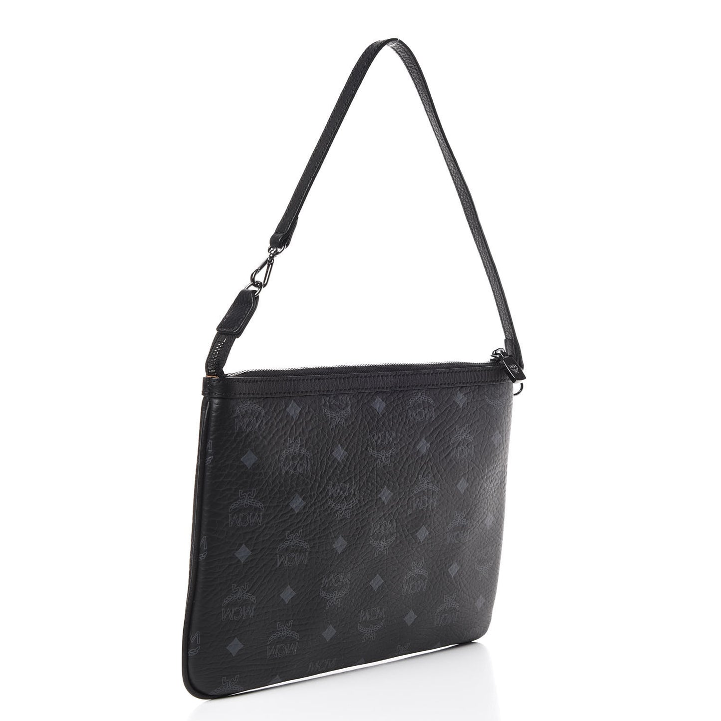 Visetos Medium Crossbody Pouch Black