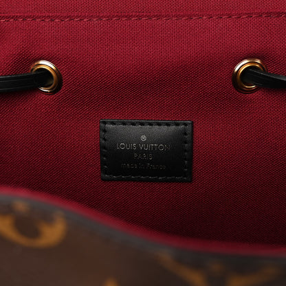 Louis Vuitton Monogram Montsouris PM Black 6 of 9