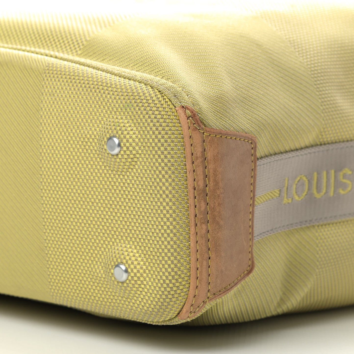 Damier Geant Americas Cup Volunteer Bag Yellow