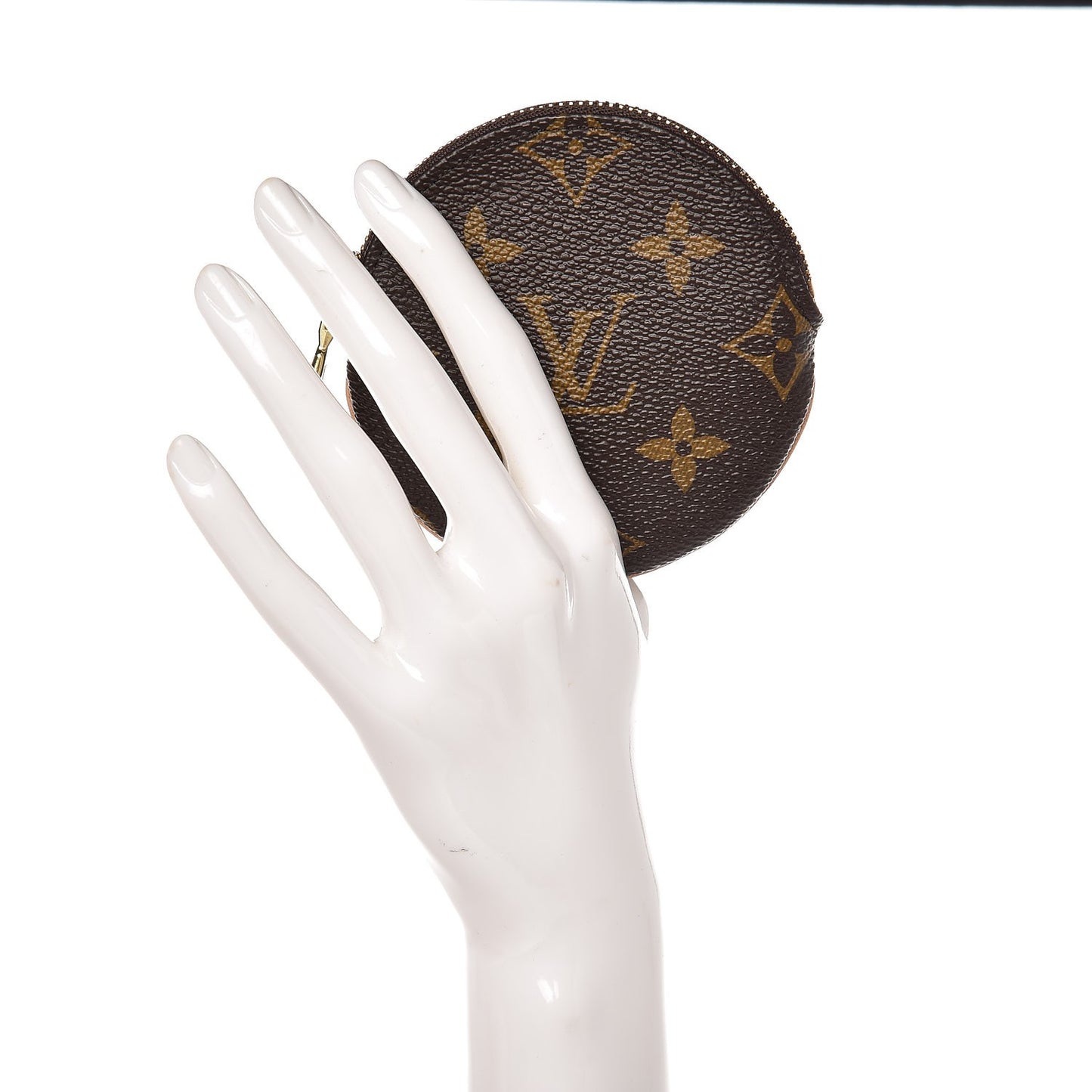 Monogram Round Coin Purse