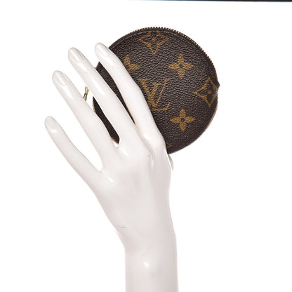 Louis Vuitton Monogram Round Coin Purse 2 of 8