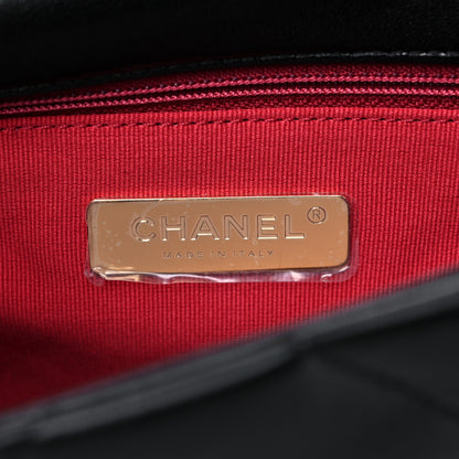 Chanel Lambskin Quilted Medium Chanel 19 Flap Black 2 of 11