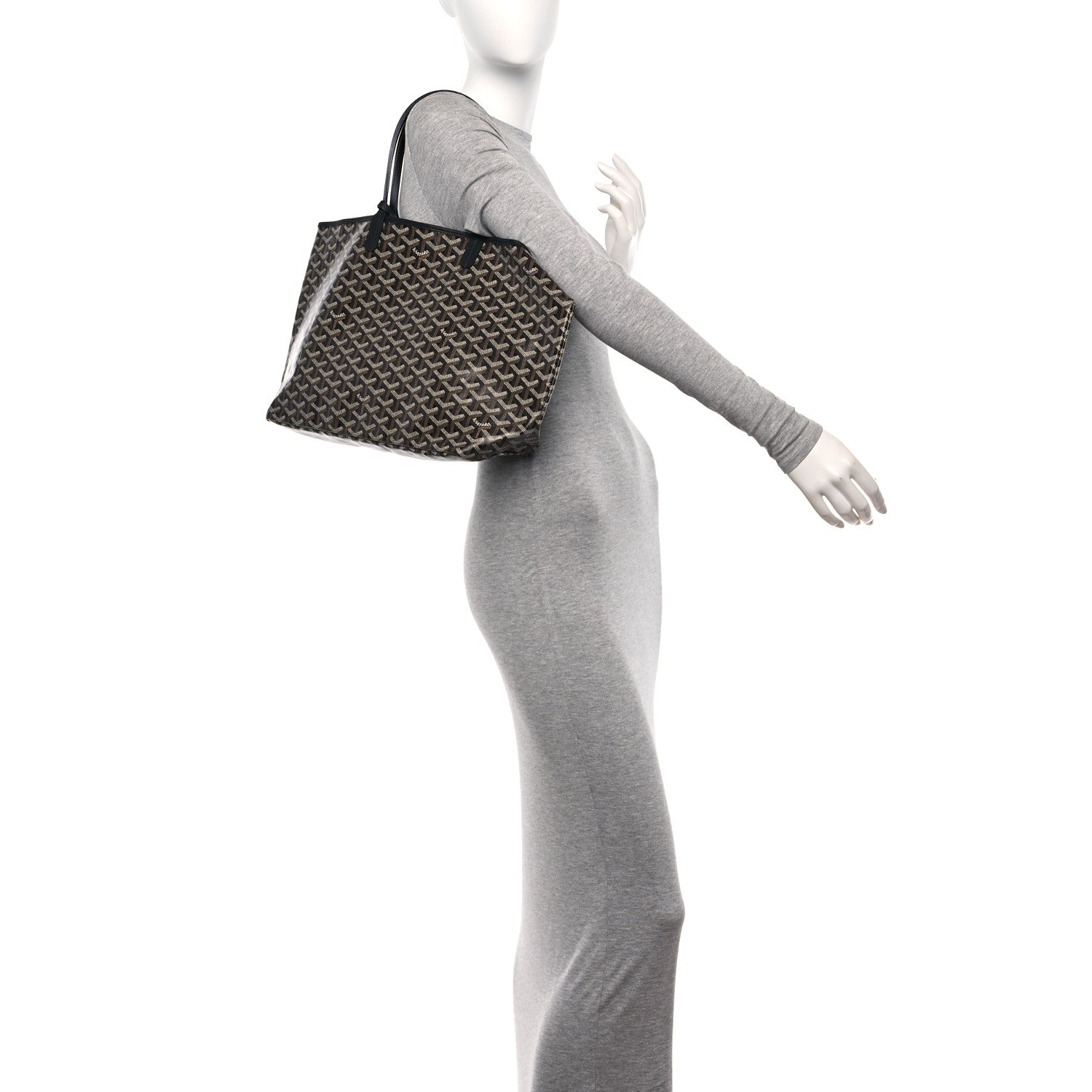Goyard Goyardine Saint Louis PM Black 2 of 10
