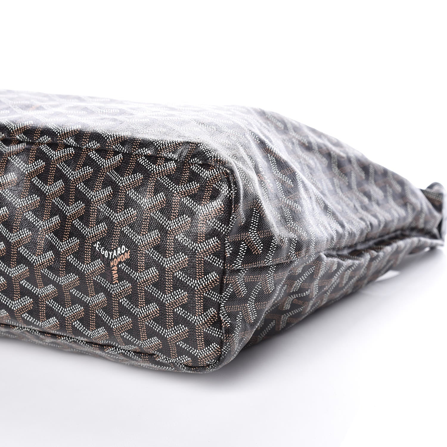 Goyard Goyardine Fidji Zip Hobo Black 6 of 10