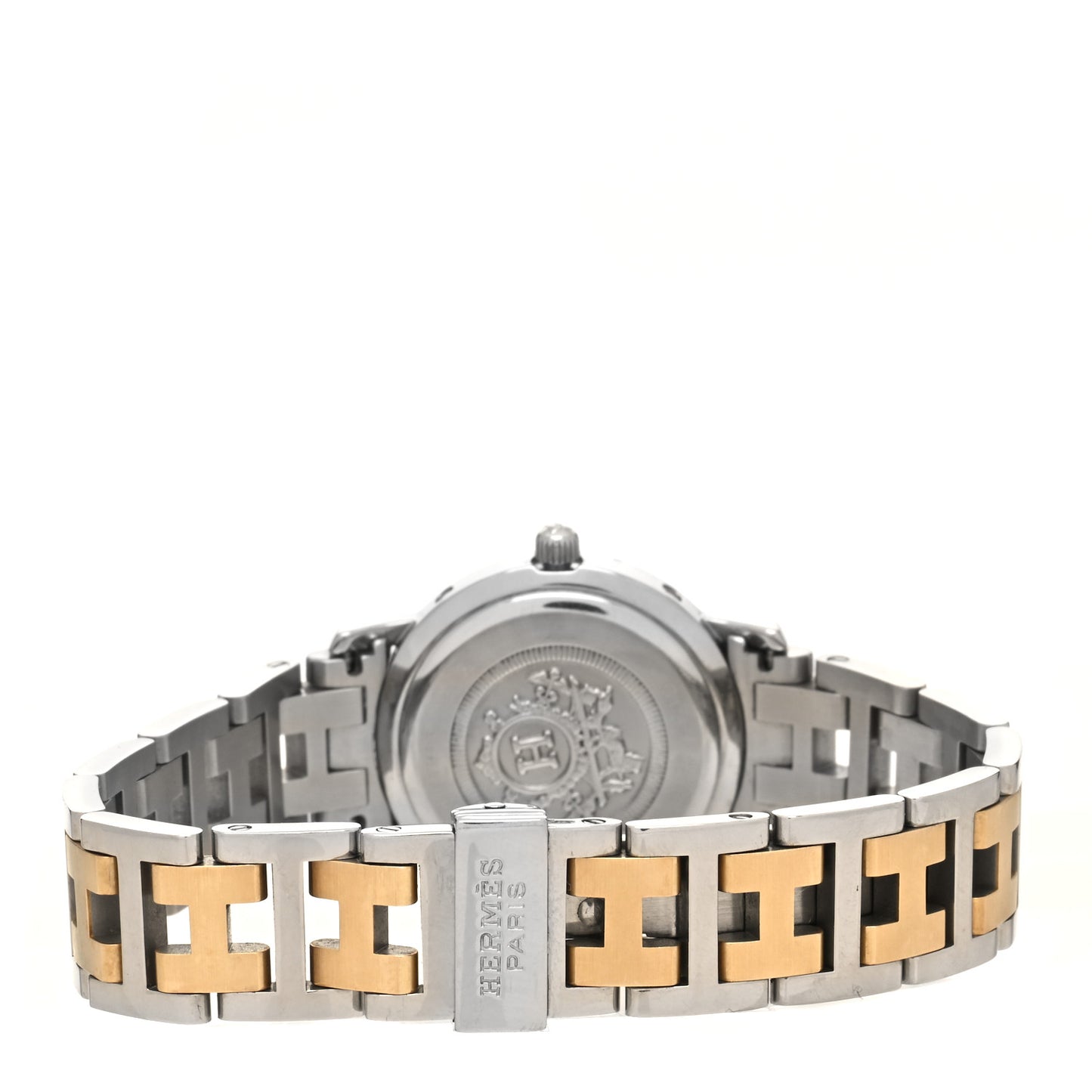 Stainless Steel 24mm Clipper Quartz Watch Gold