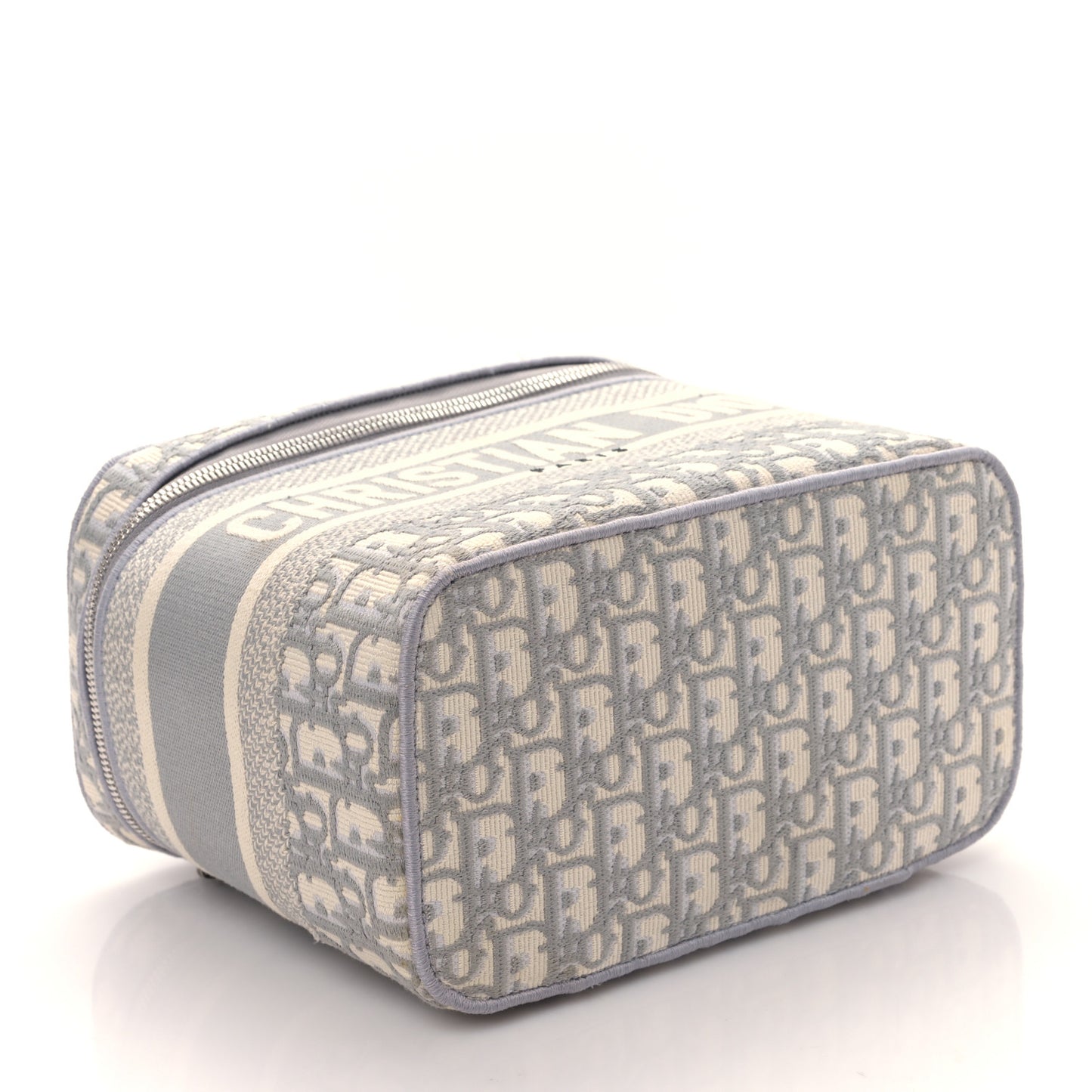 Oblique Diortravel Vanity Case Grey
