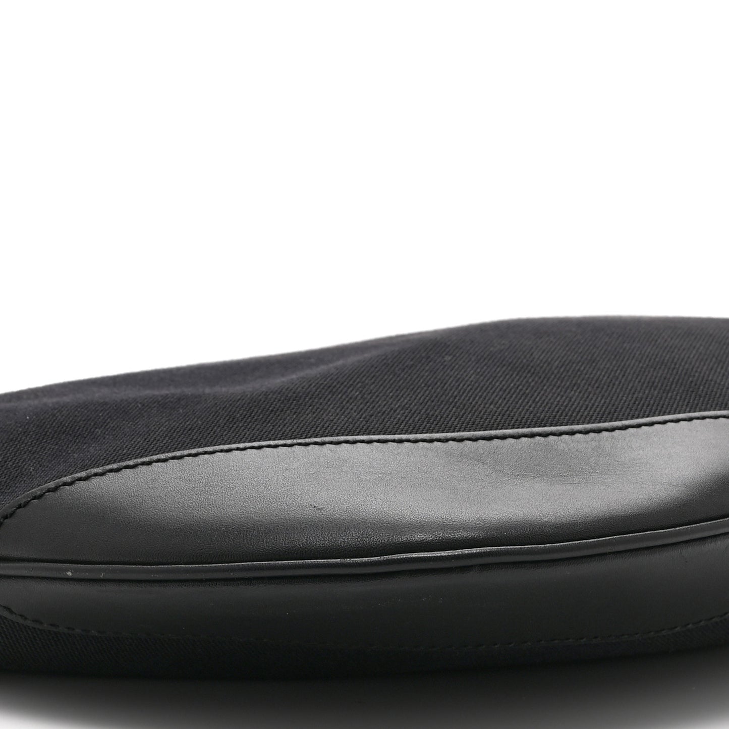 Canvas Large Half Moon Hobo Black