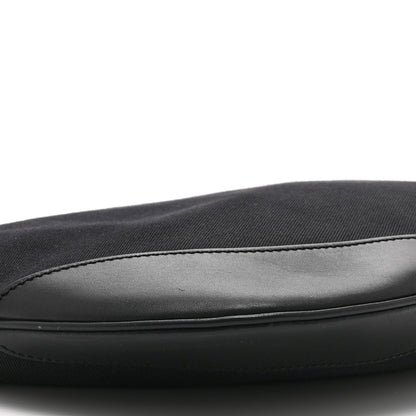 Gucci Canvas Large Half Moon Hobo Black 10 of 11