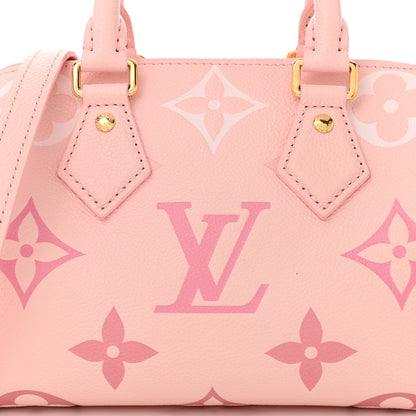 Louis Vuitton Empreinte Monogram Giant Speedy Bandouliere 20 Degrade Rose Pink 7 of 9