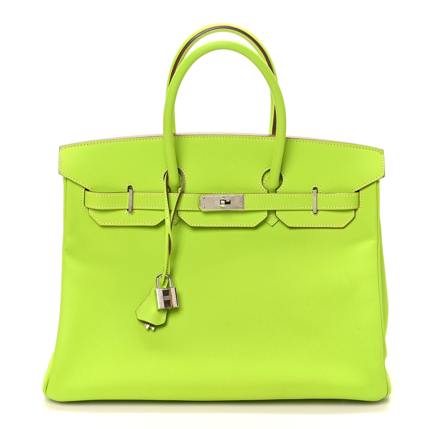 Epsom Candy Birkin 35 Kiwi Lichen