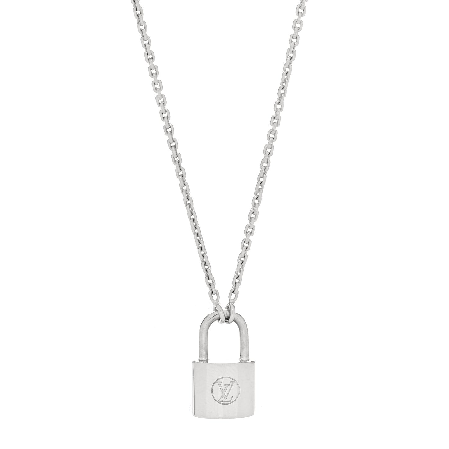 Sterling Silver Lockit Necklace