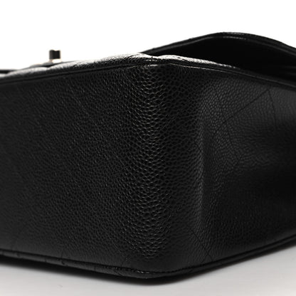Chanel Caviar Quilted Jumbo Double Flap Black 10 of 12
