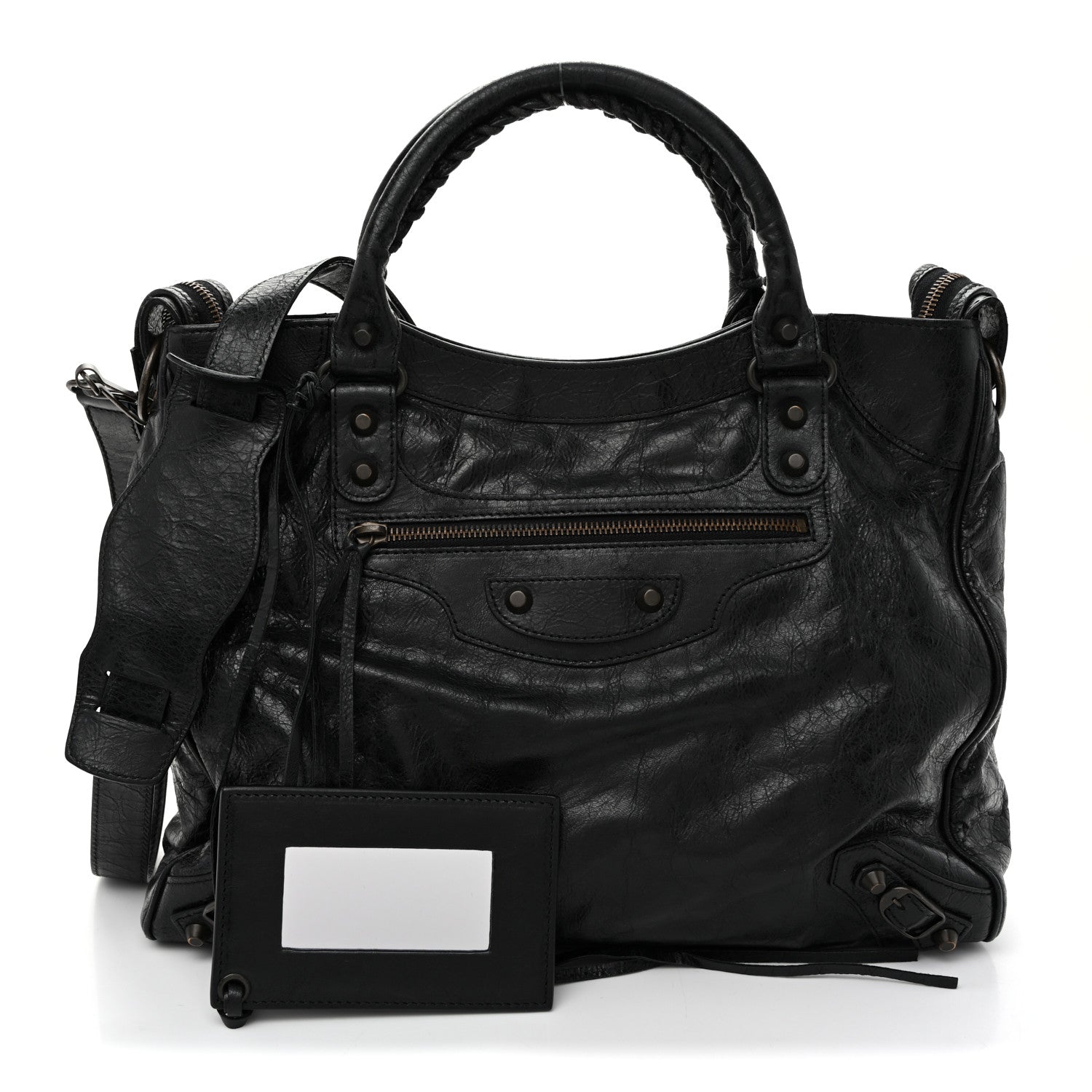 Balenciaga Agneau Classic Hardware Velo Black 3 of 11