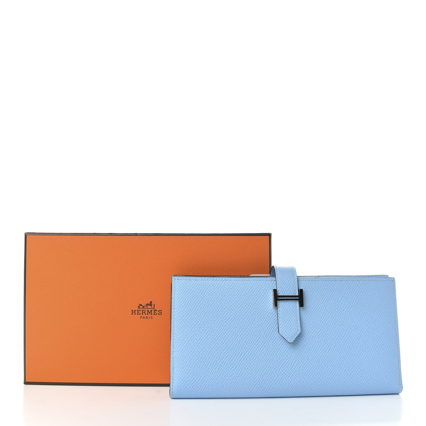 Epsom Bearn Gusset Wallet Bleu Zephyr
