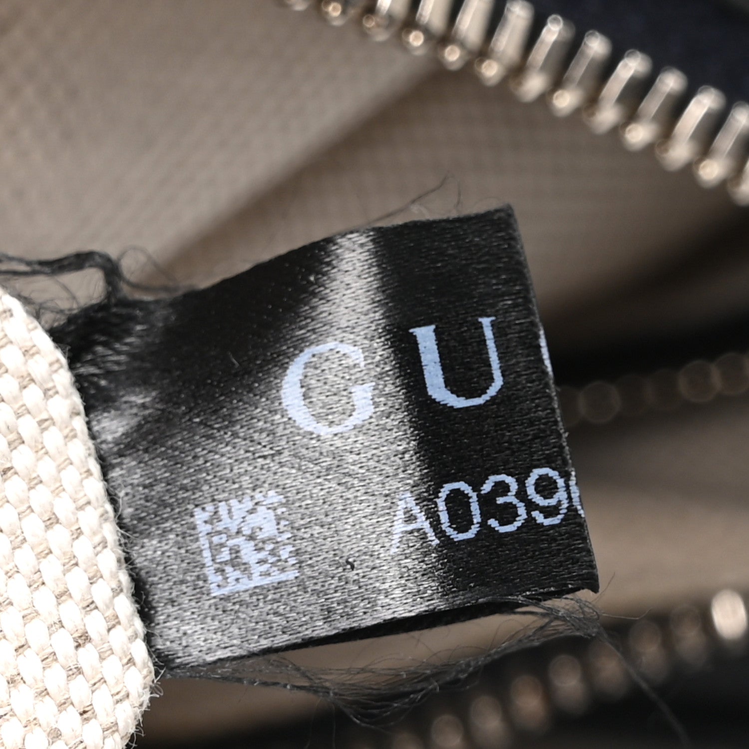 Gucci GG Supreme Monogram Textured Calfskin Web Large Attache Shoulder Bag Beige Blue 7 of 10