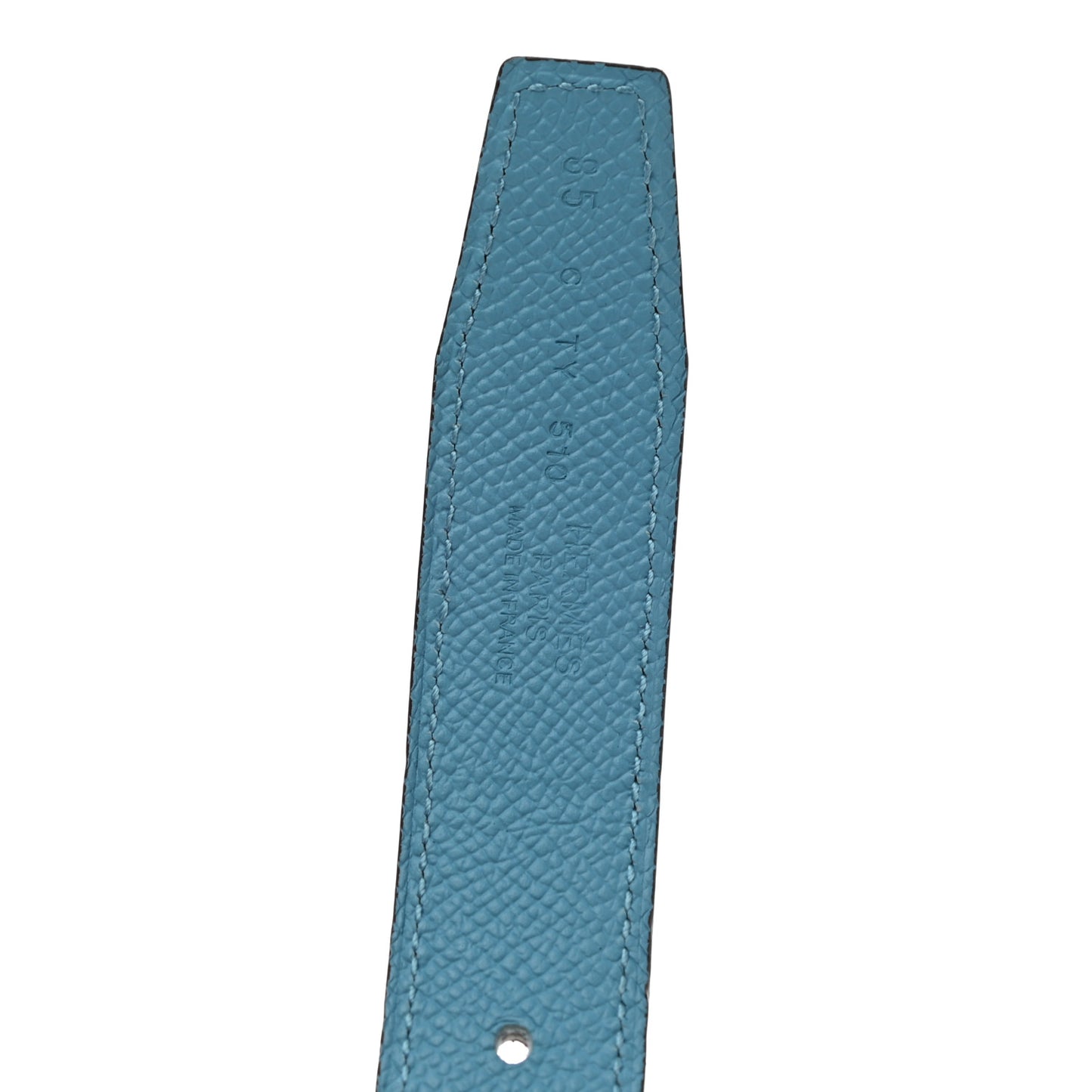 Swift Epsom 24mm Mors H Belt 85 Bleu Encre Bleu Du Nord