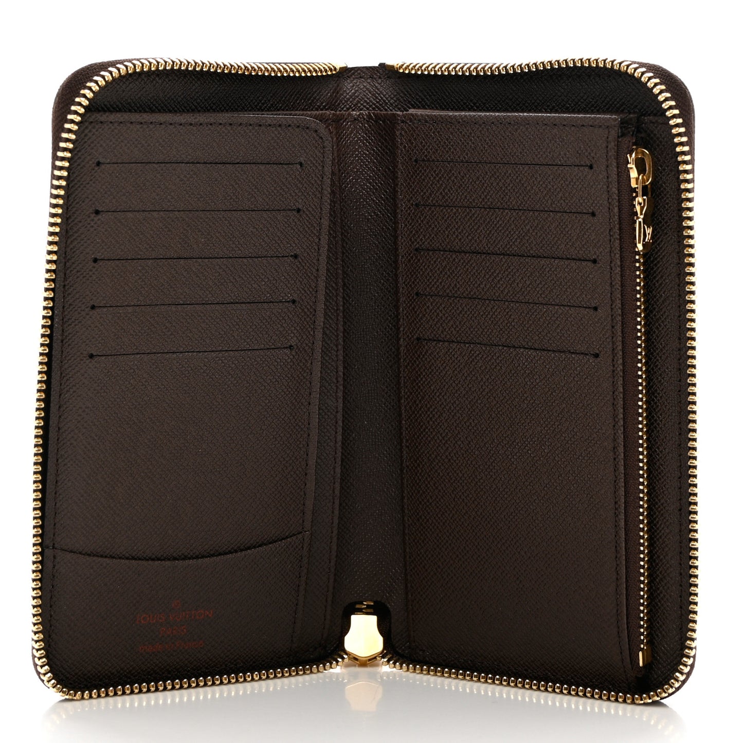 Damier Ebene Zippy Compact Wallet