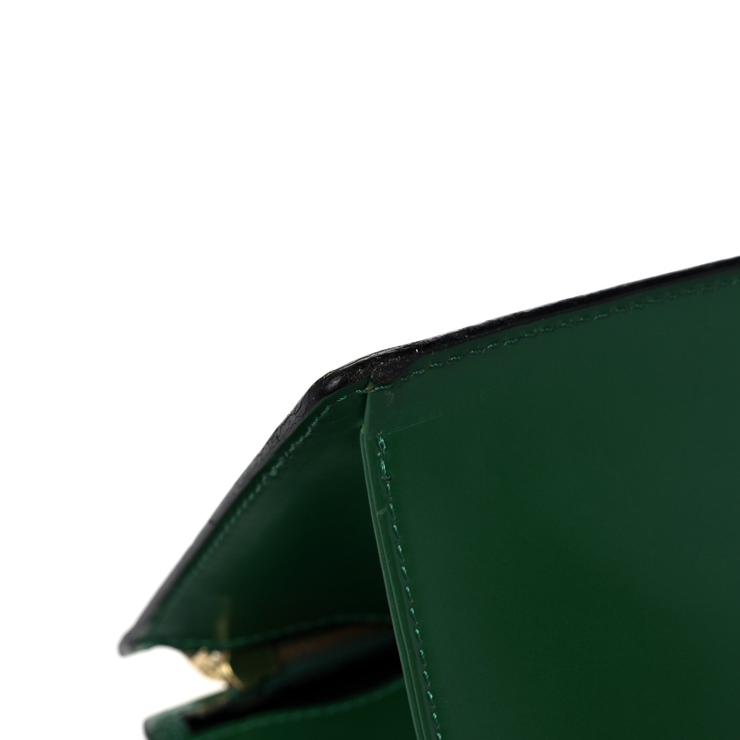 Louis Vuitton Epi Sac Triangle Green 7 of 22