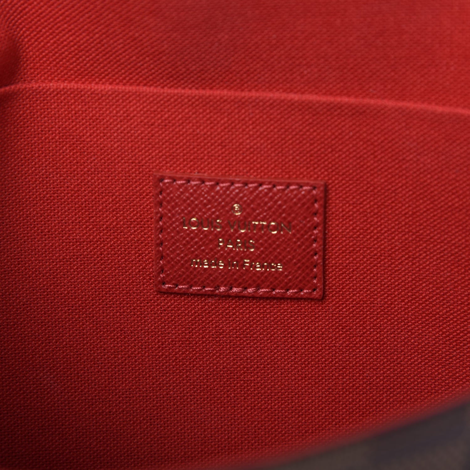 Louis Vuitton Damier Ebene Pochette Felicie Chain Wallet 9 of 10