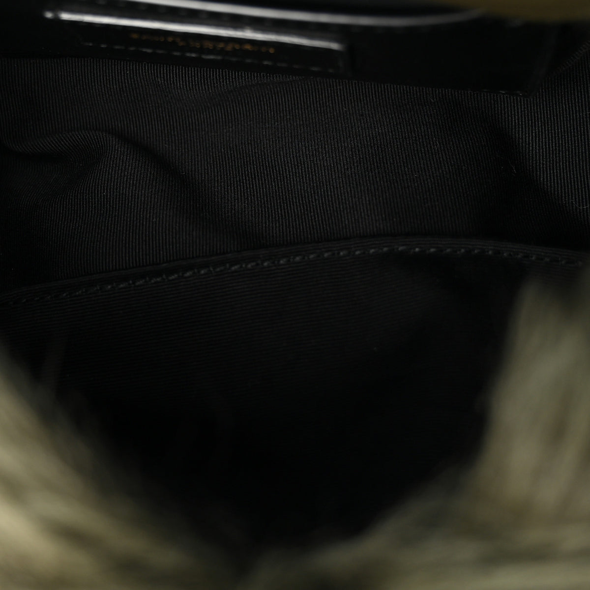 Saint Laurent Shearling Fur Mini Jamie 4.3  Olive Ranch Dark Olive Ranch 5 of 11