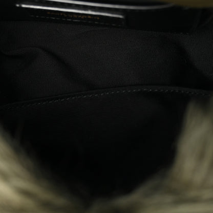 Saint Laurent Shearling Fur Mini Jamie 4.3  Olive Ranch Dark Olive Ranch 5 of 11