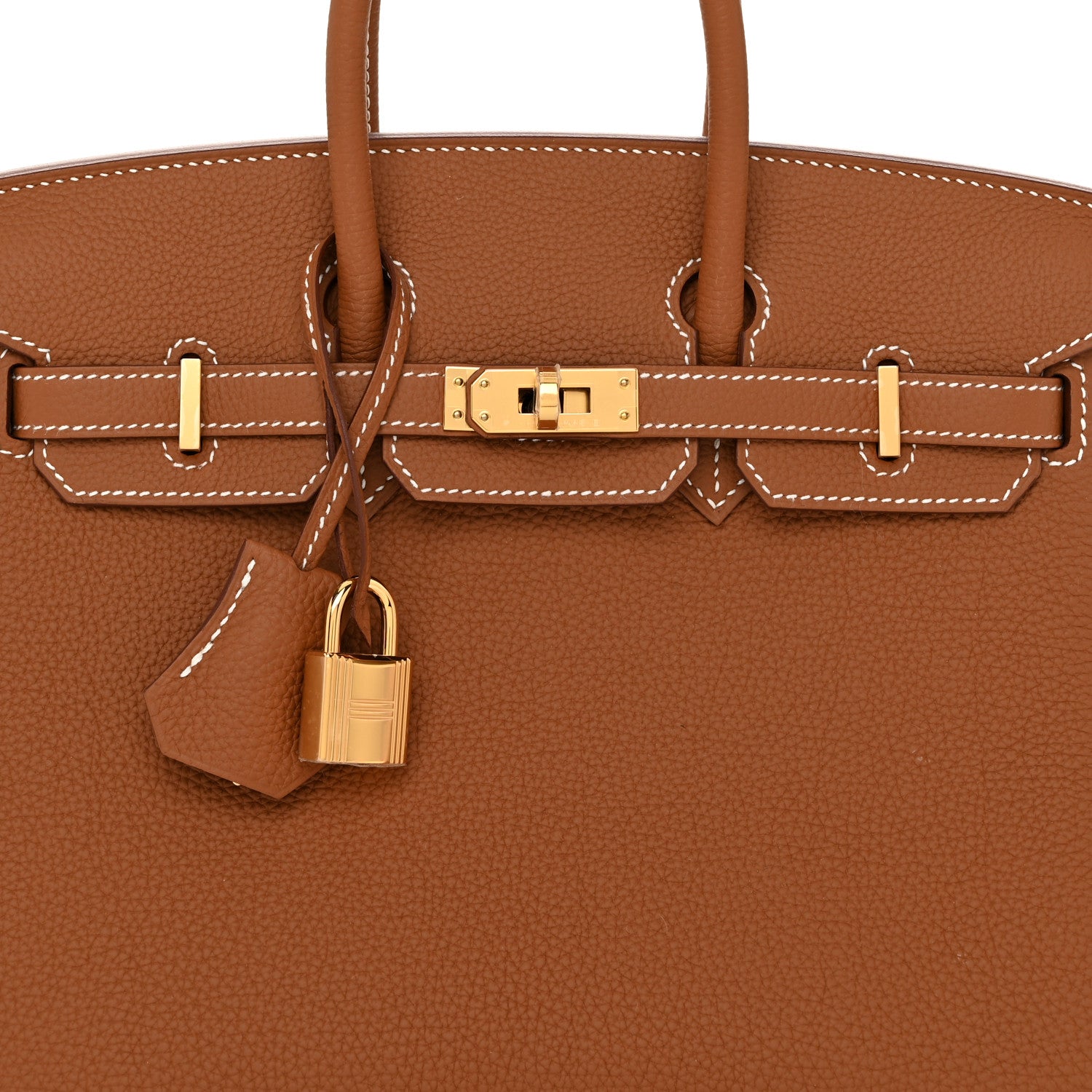 Hermes Togo Birkin 25 Gold 8 of 13