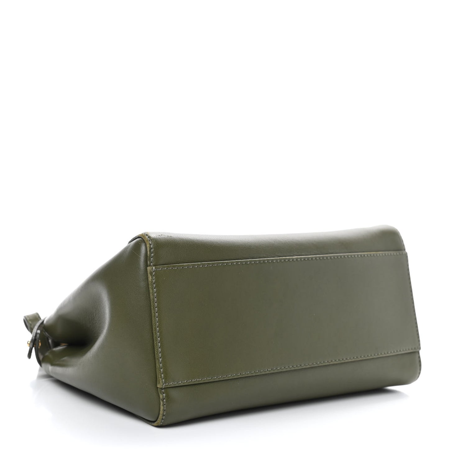 Nappa Mini Peekaboo Iconic Satchel Verde Equatore