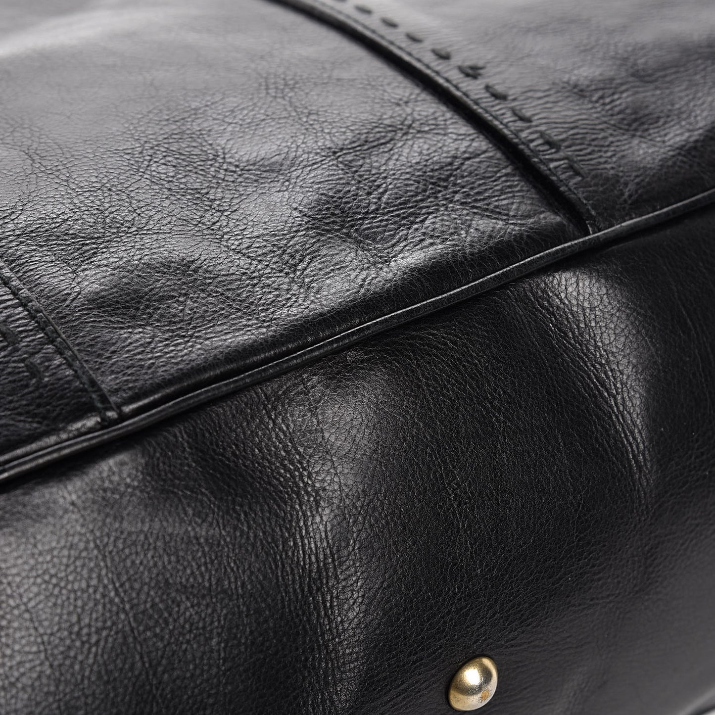 Calfskin Oversized Muse Black