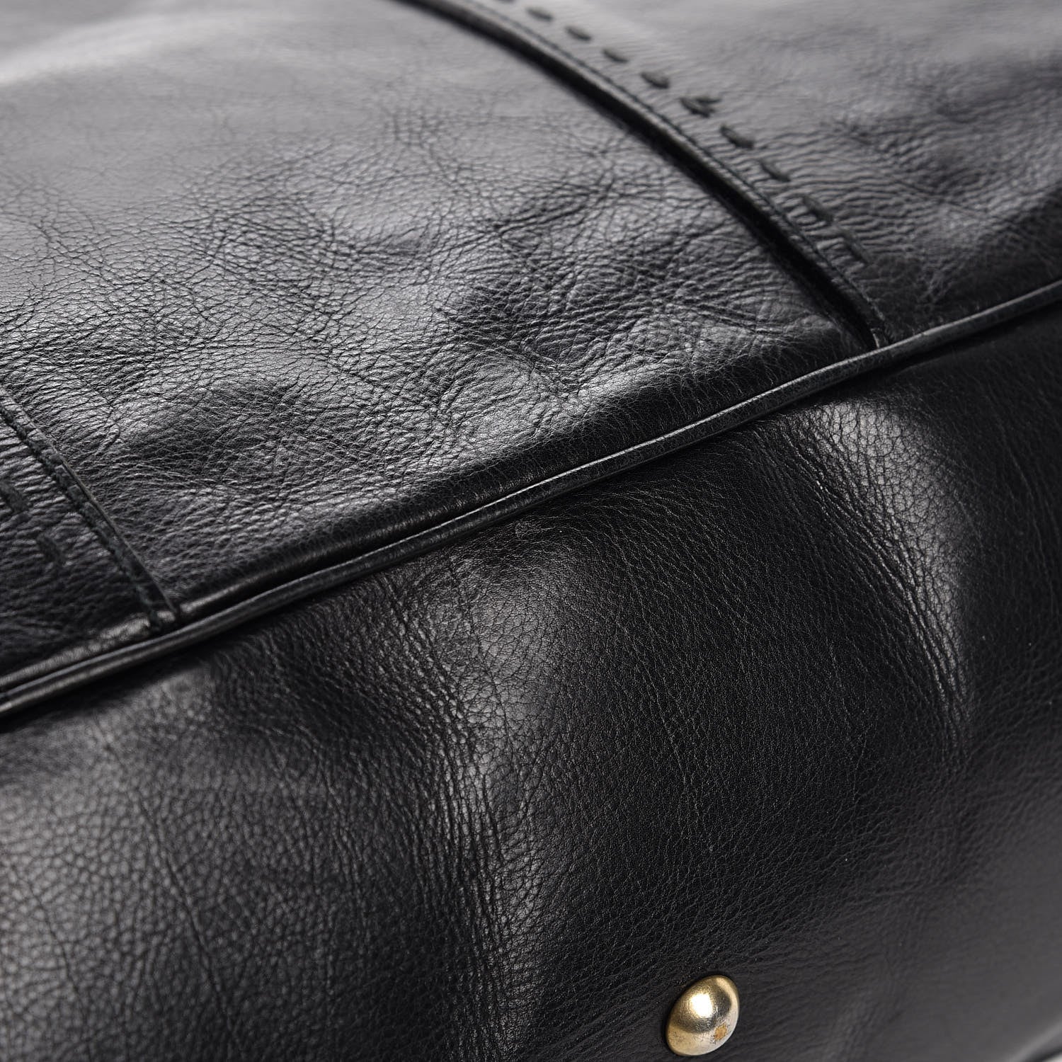 Saint Laurent Calfskin Oversized Muse Black 8 of 13
