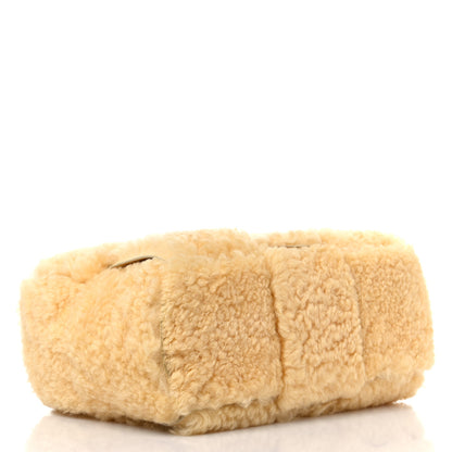 Bottega Veneta Shearling Small Intrecciato Arco Tote Teddy 5 of 9