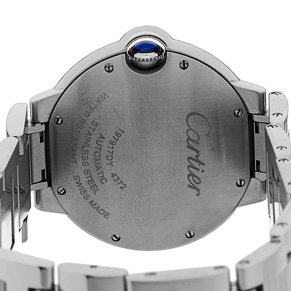 Stainless Steel 36mm Ballon Bleu De Cartier Automatic Watch