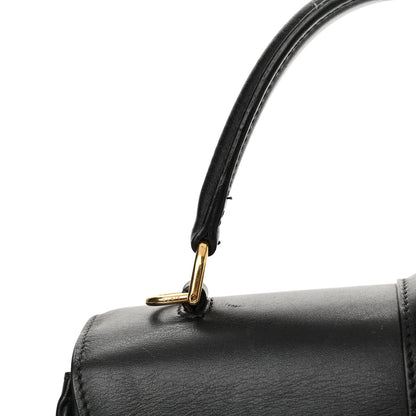 Celine Satinated Calfskin Small 16 Top Handle Bag Black 16 of 16