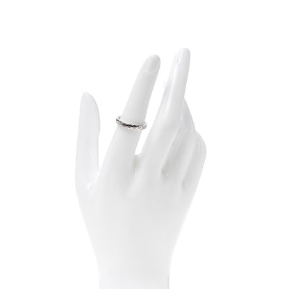 Chanel 18K White Gold Mini Coco Crush Ring 54 6.75 2 of 5