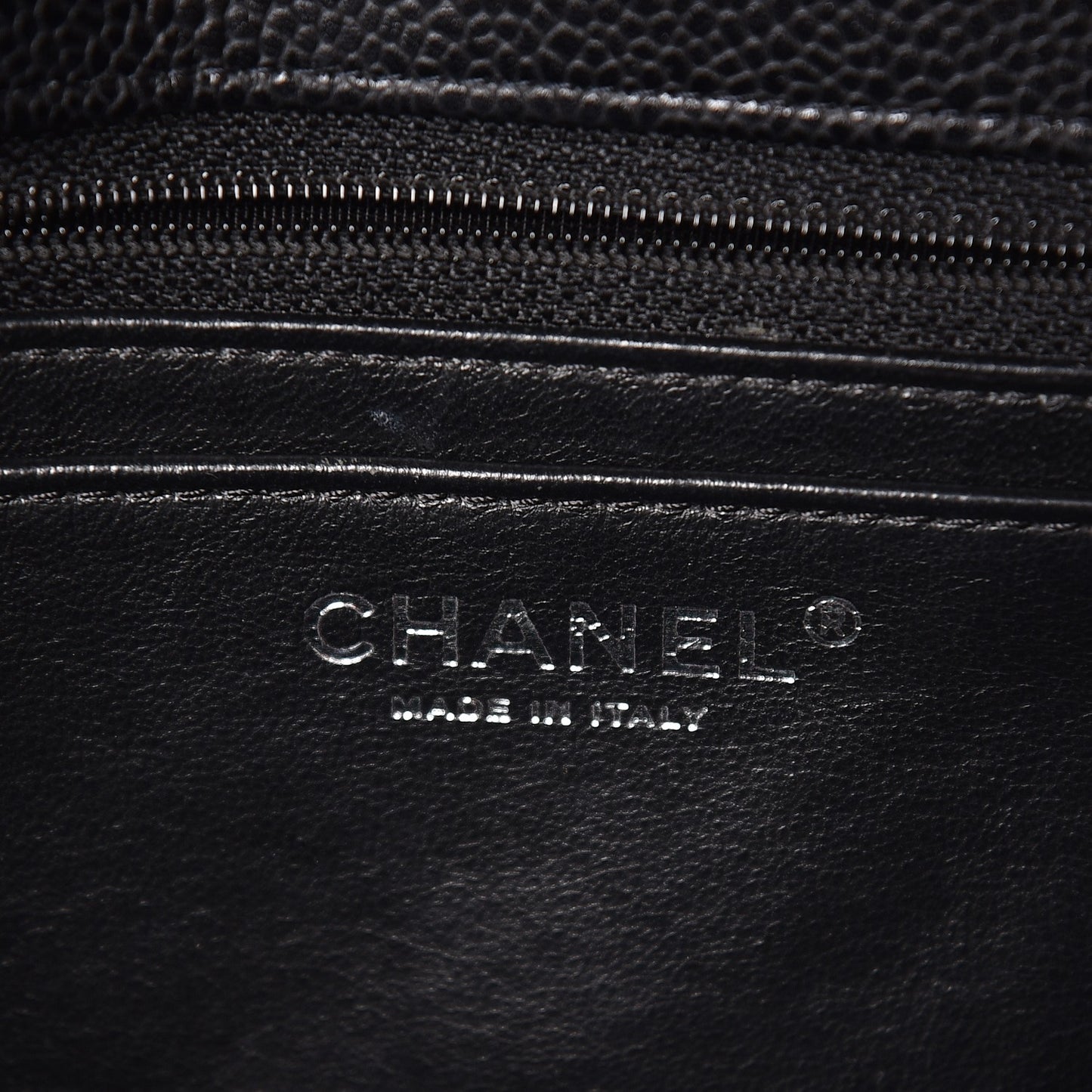 Caviar Quilted Maxi Single Flap Black