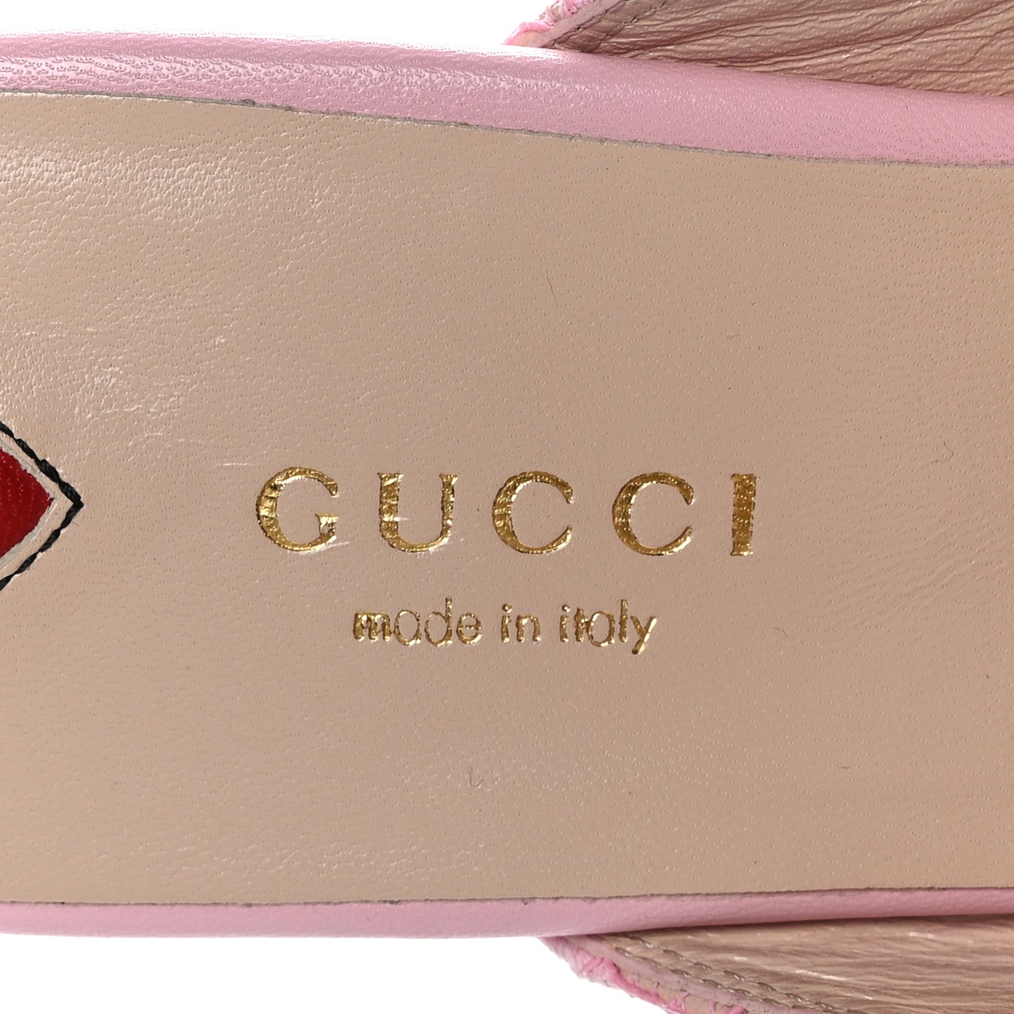 Lace Malaga Kid Womens Princetown Slippers 37.5 Sugar Pink Skin Rose