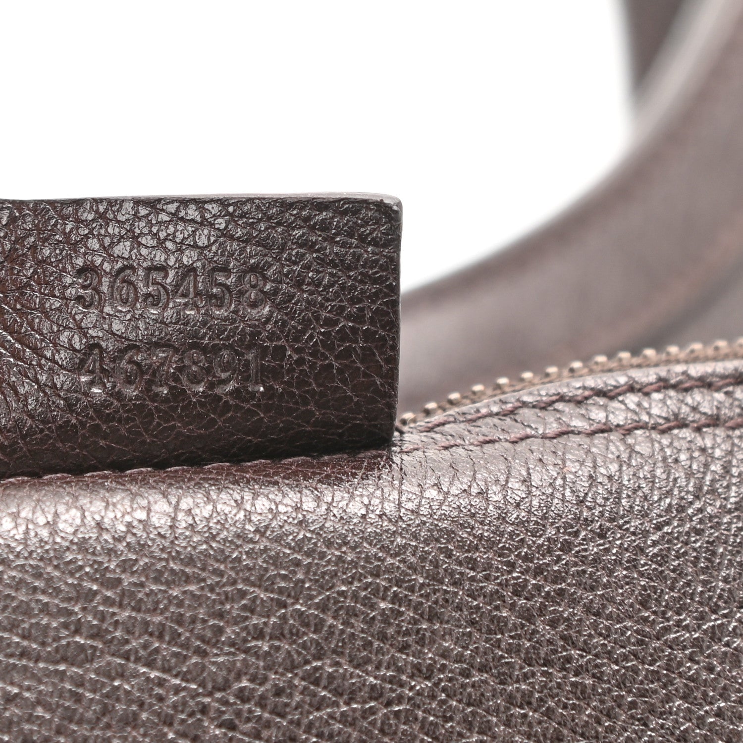 Gucci Soft Grained Calfskin Web Medium Jackie Hobo Dark Brown 7 of 11