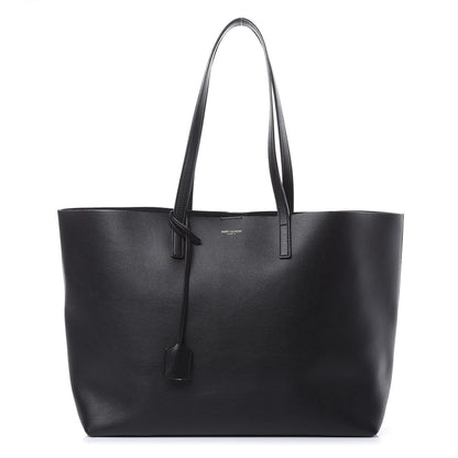 Saint Laurent Calfskin Large Shopping Tote Black 3 of 11