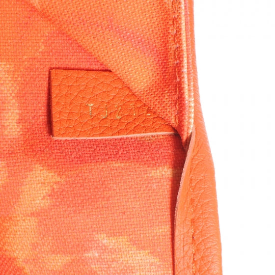 Monogram Articles de Voyage Ikat San Francisco LV Cup Neverfull GM Orange
