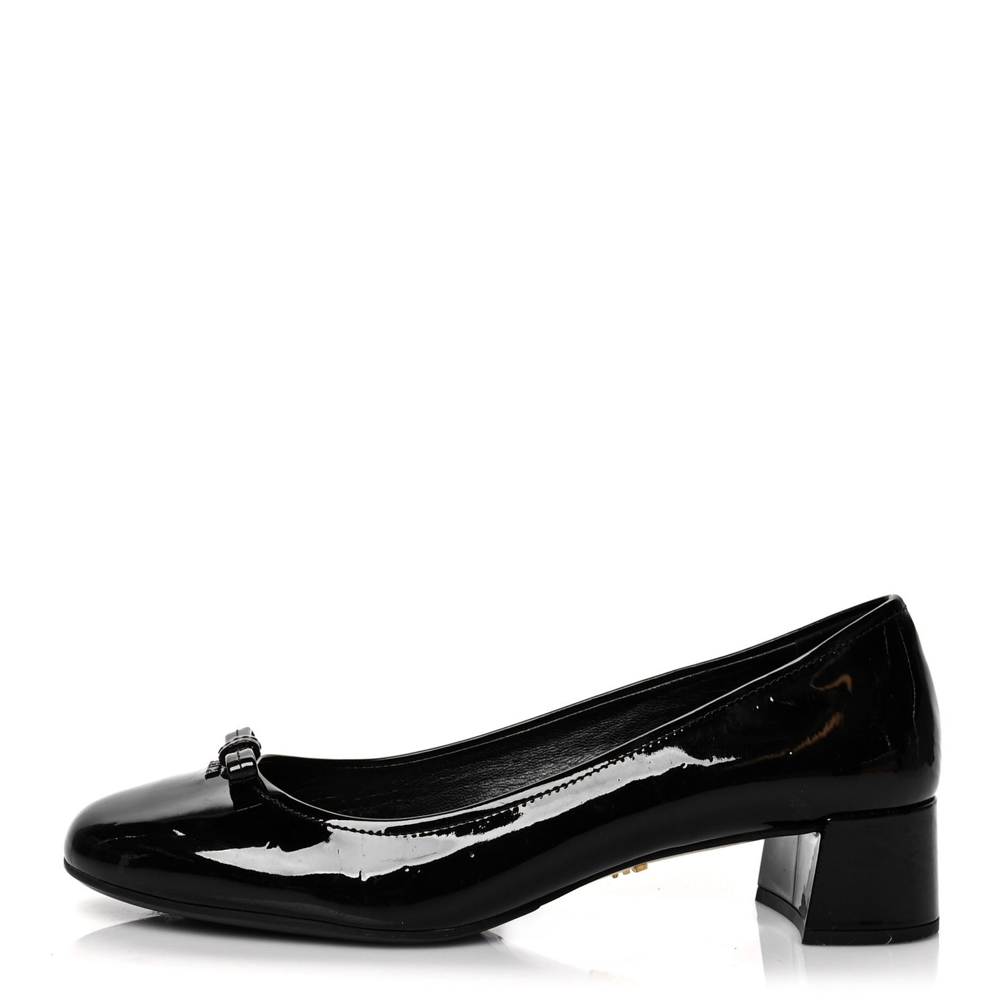 Spazzolato Bow Pumps 38.5 Black