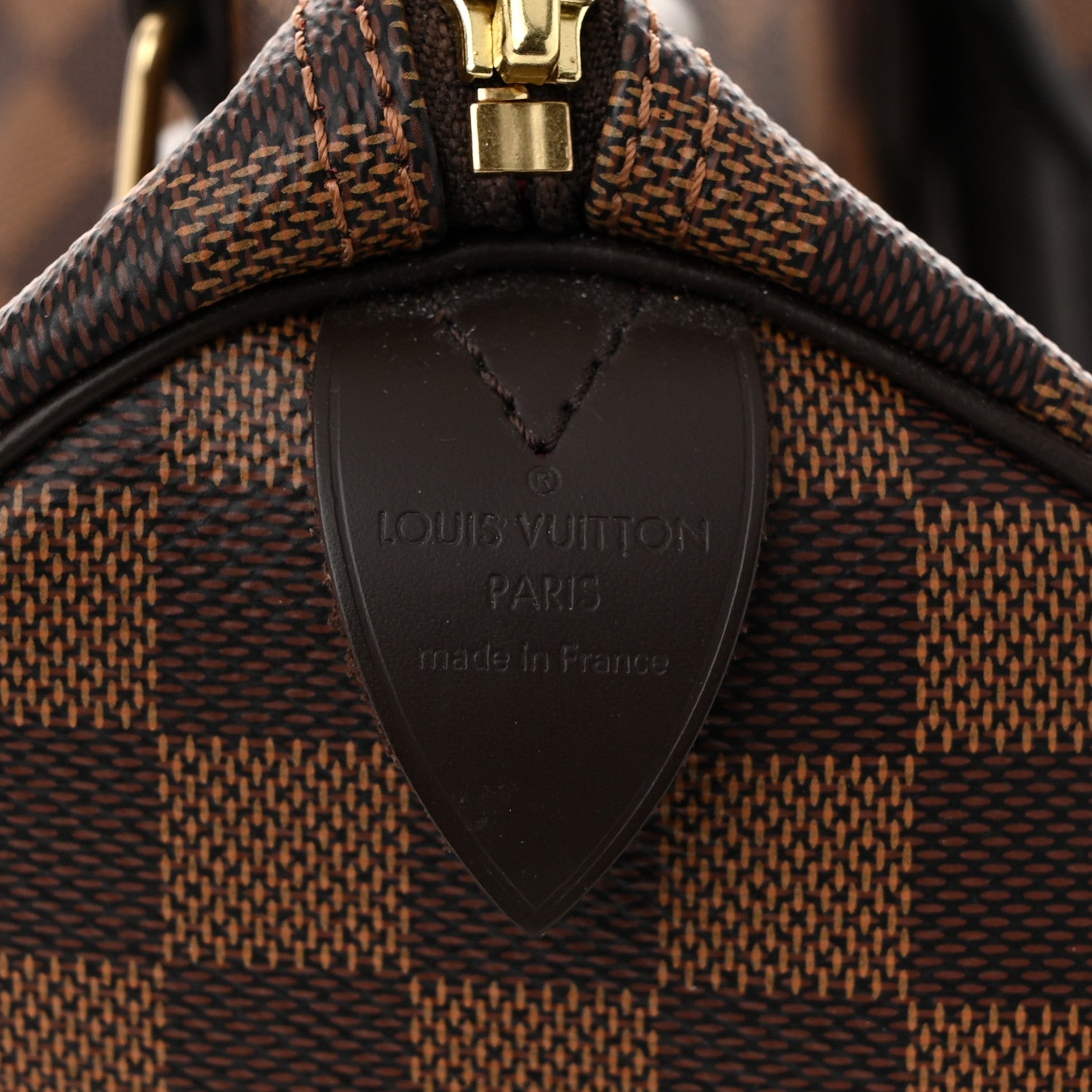 Louis Vuitton Damier Ebene Speedy 30 6 of 10