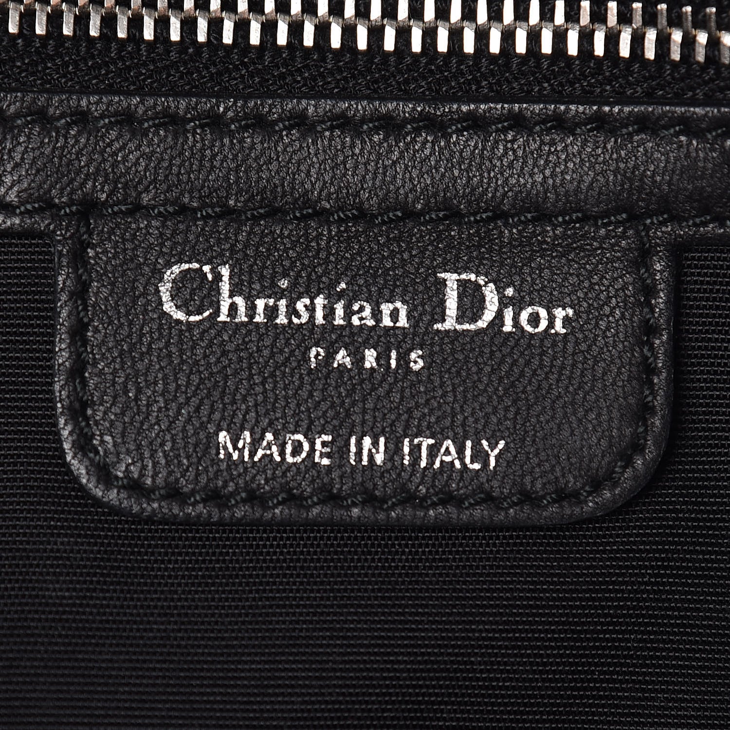 Christian Dior Lambskin Cannage Small Rendezvous Flap Black 8 of 11