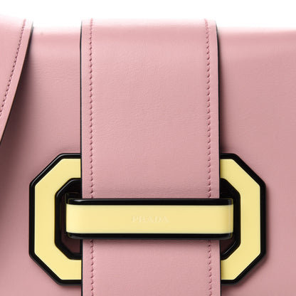 Prada City Calf Plex Ribbon Bag Pesco Giallo 9 of 9