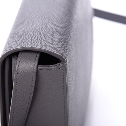 Balenciaga Signature Grained Calfskin Logo S Ville Day Bag Gris Perle Fonce White 12 of 13