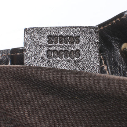 Gucci Monogram Studded Pelham Tote Brown 7 of 7