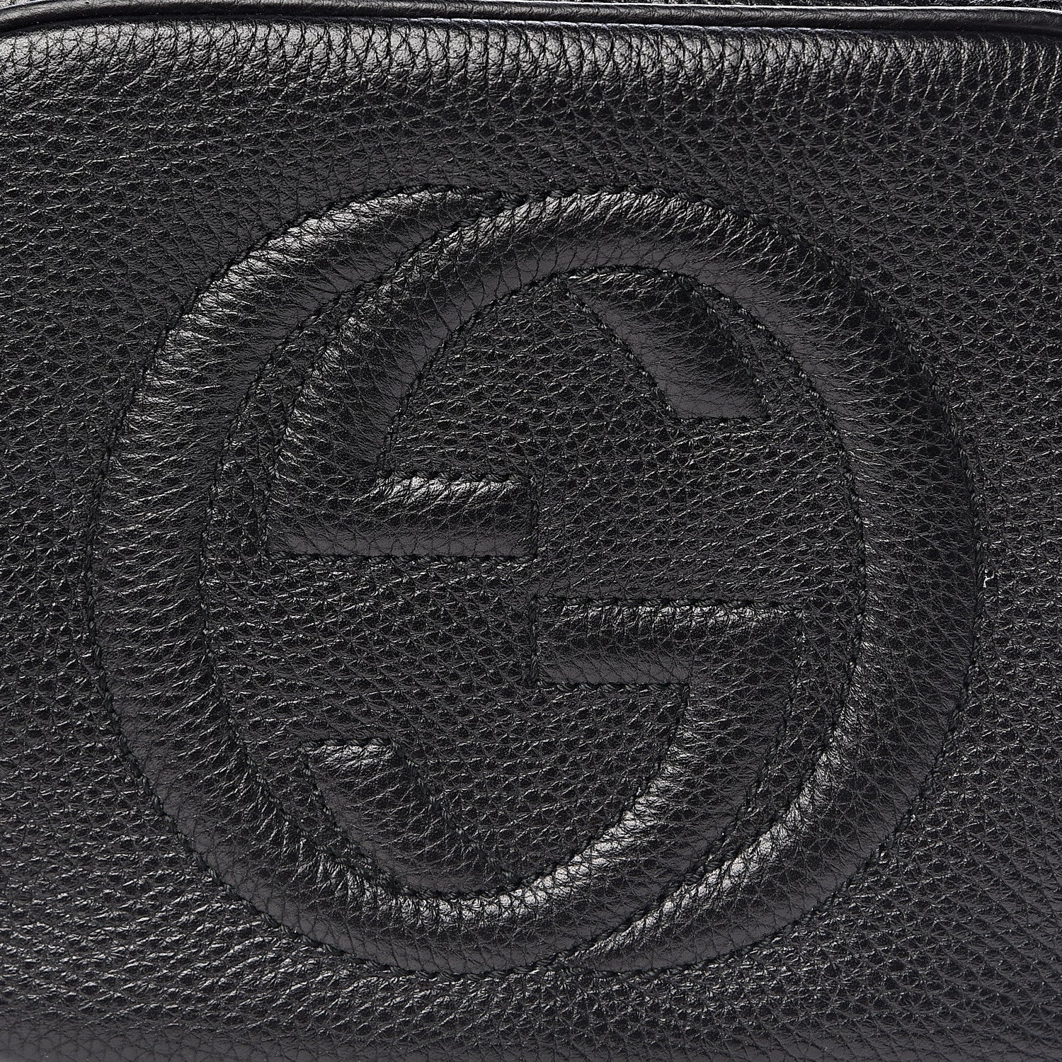 Gucci Pebbled Calfskin Small Soho Disco Bag Black 10 of 10